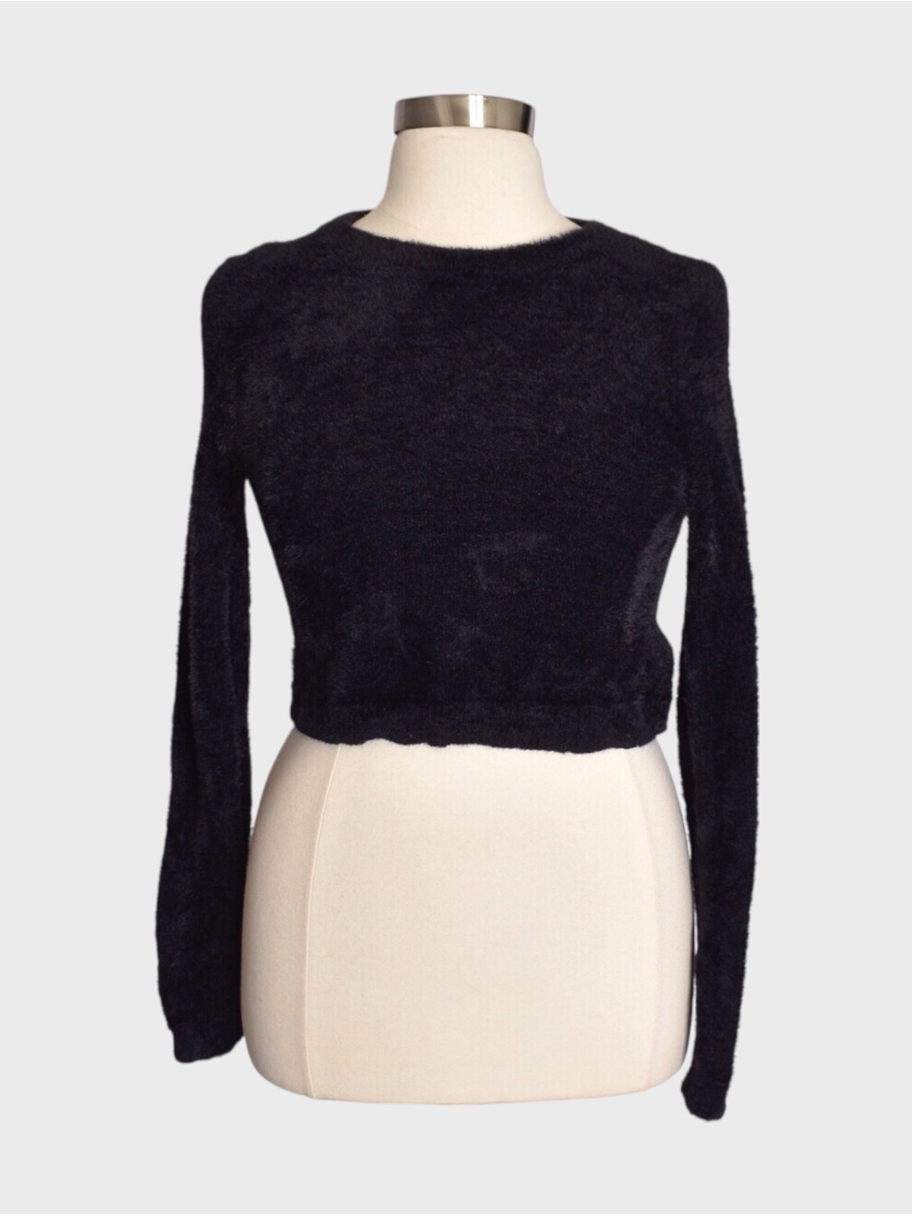Forever 21 Fuzzy Cropped Sweater